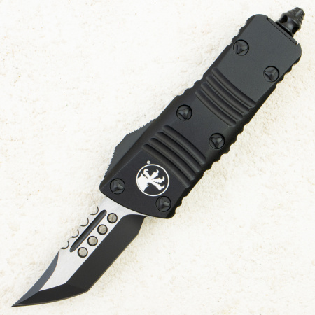 Нож Microtech Mini Troodon Hellhound, Tactical, M390, Aluminum Black, 819-1 TS, (Signature Series) Нож Microtech Mini Troodon Hellhound, Tactical, M390, Aluminum Black, 819-1 TS, (Signature Series)